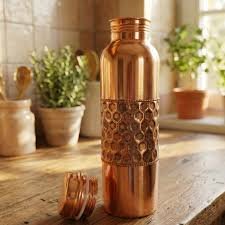 Pure Copper Bottle (Tambe Ki Bottle) – Ayurvedic Health Bottle